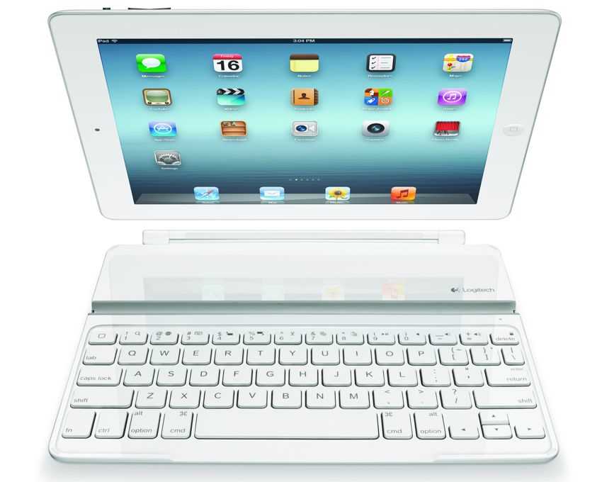 Teclado LOGITECH Cover Ultrathin para Ipad Blanco imagen 2