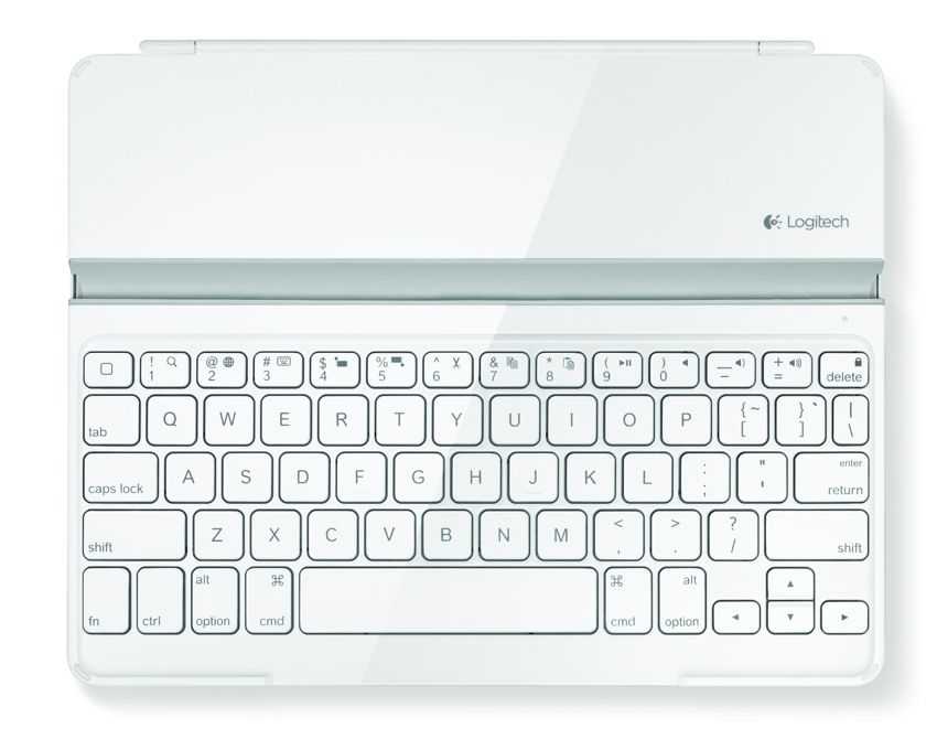 Teclado LOGITECH Cover Ultrathin para Ipad Blanco imagen 4