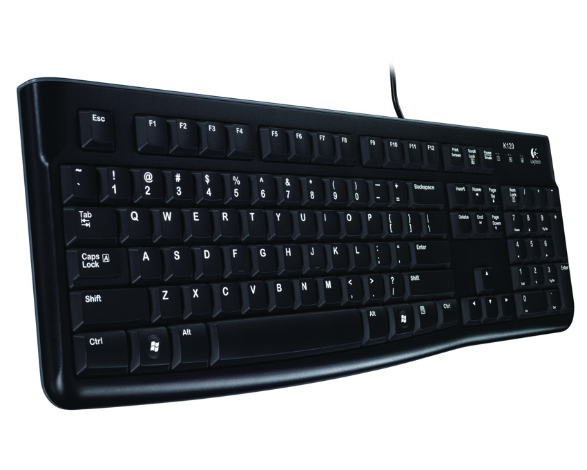Teclado LOGITECH K120 Portugues RETAIL