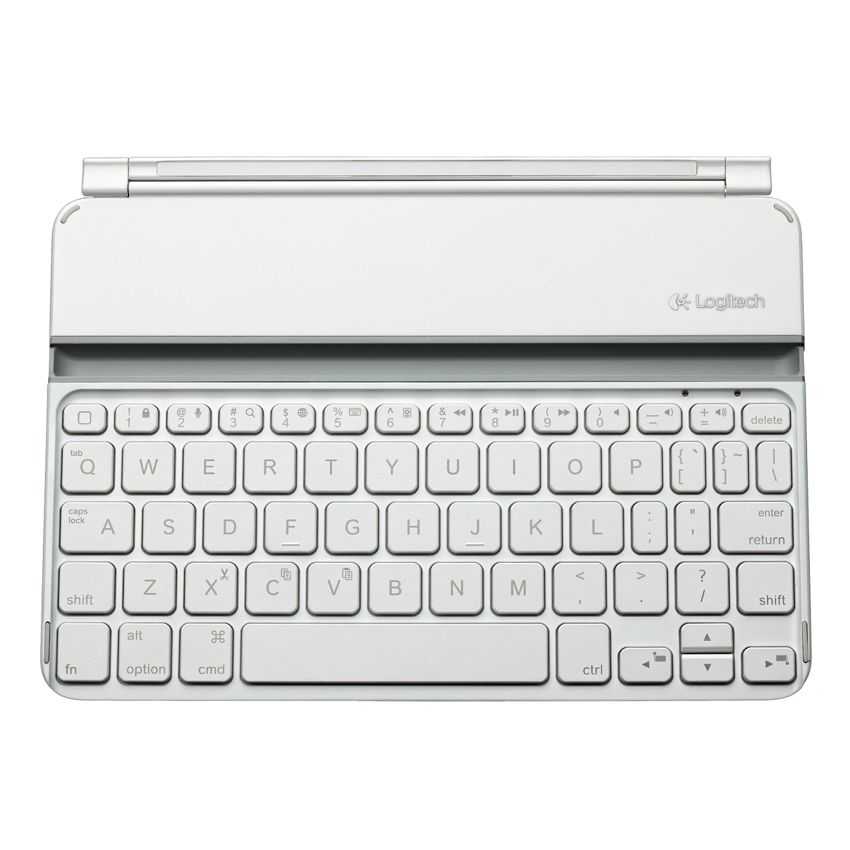 Teclado Logitech Bluetooth Blanco Ultrathin para Ipad mini