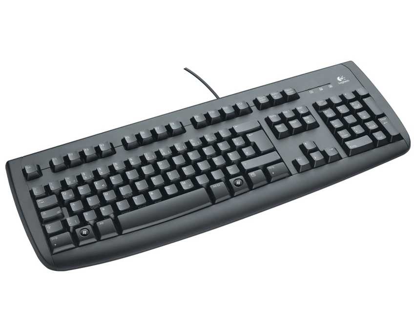Teclado Logitech OEM Deluxe 250 Portugues Negro