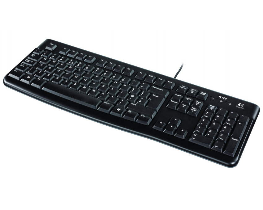 Teclado Logitech OEM K120 Ingles for Bussines imagen 3