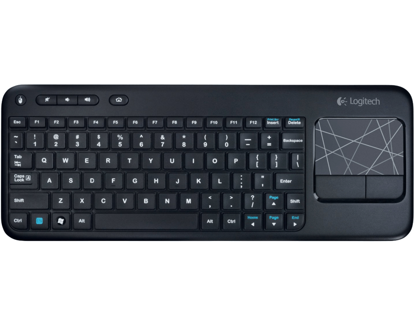 Teclado Logitech Wireless Touch K400 Portugues
