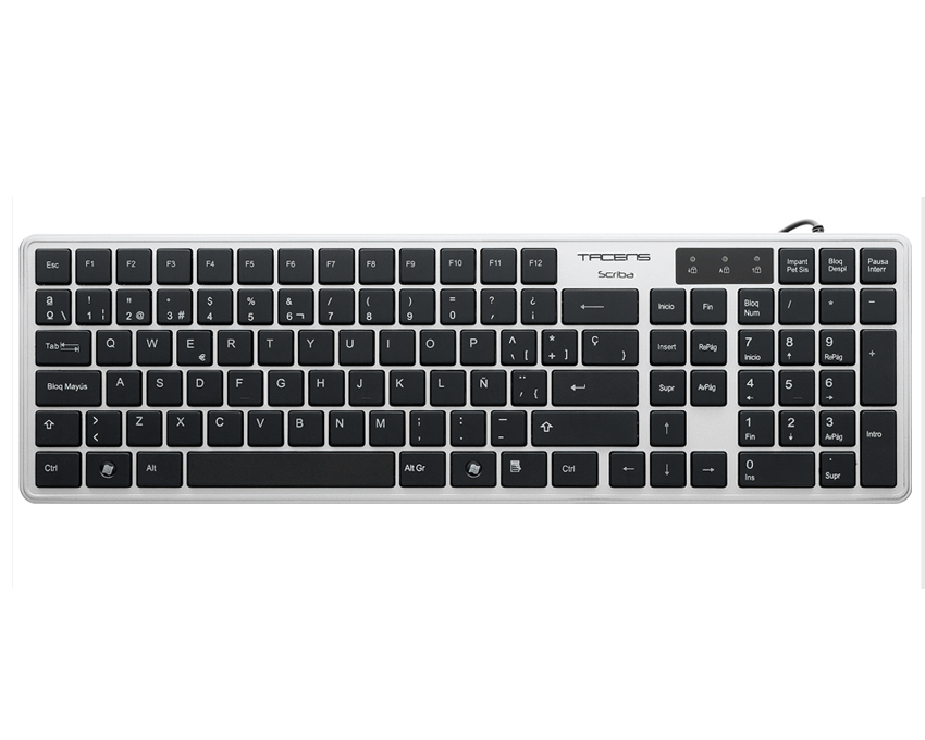 Teclado TACENS SCRIBA USB imagen 2