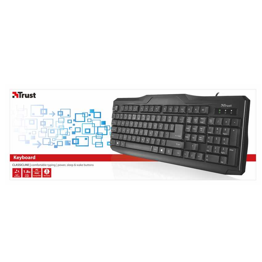 Teclado Trust CLASSICLINE imagen 5
