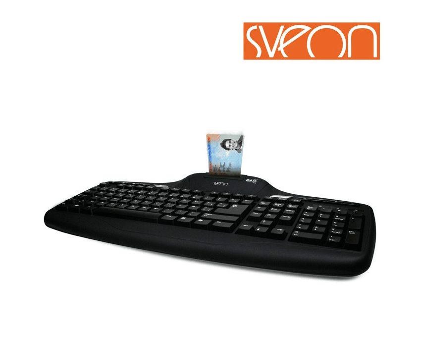 Teclado USB SVEON SCT020 con Smart Card y DNIe imagen 4