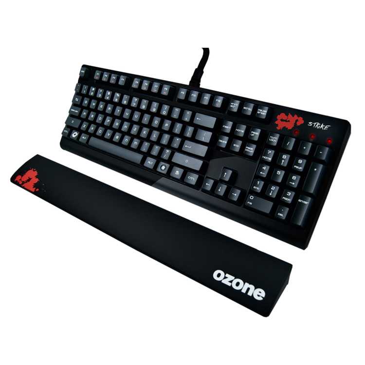 Teclado gaming Ozone Strike Cherry Black