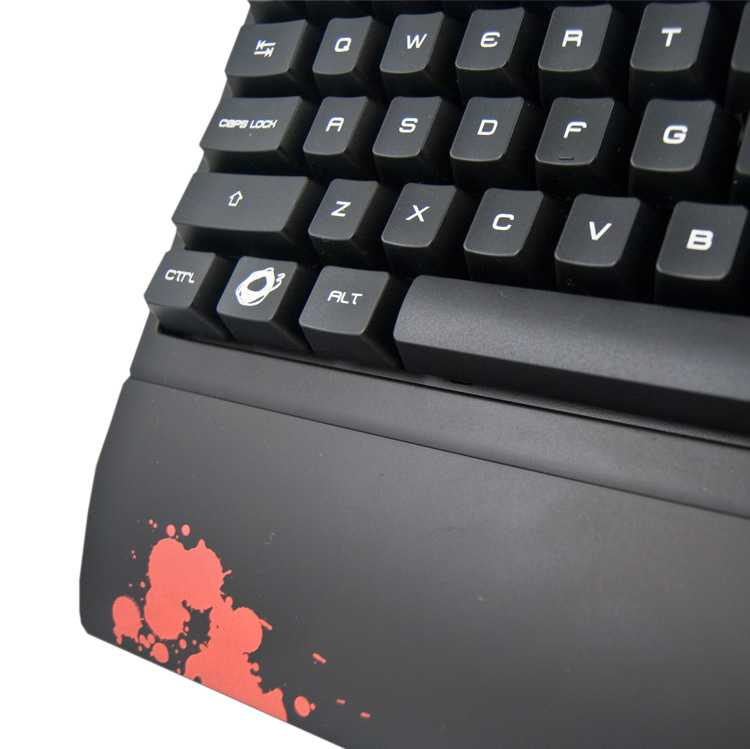 Teclado gaming Ozone Strike Cherry Black imagen 2