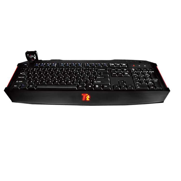 Teclado gaming Tt eSPORTS Challenger con FAN