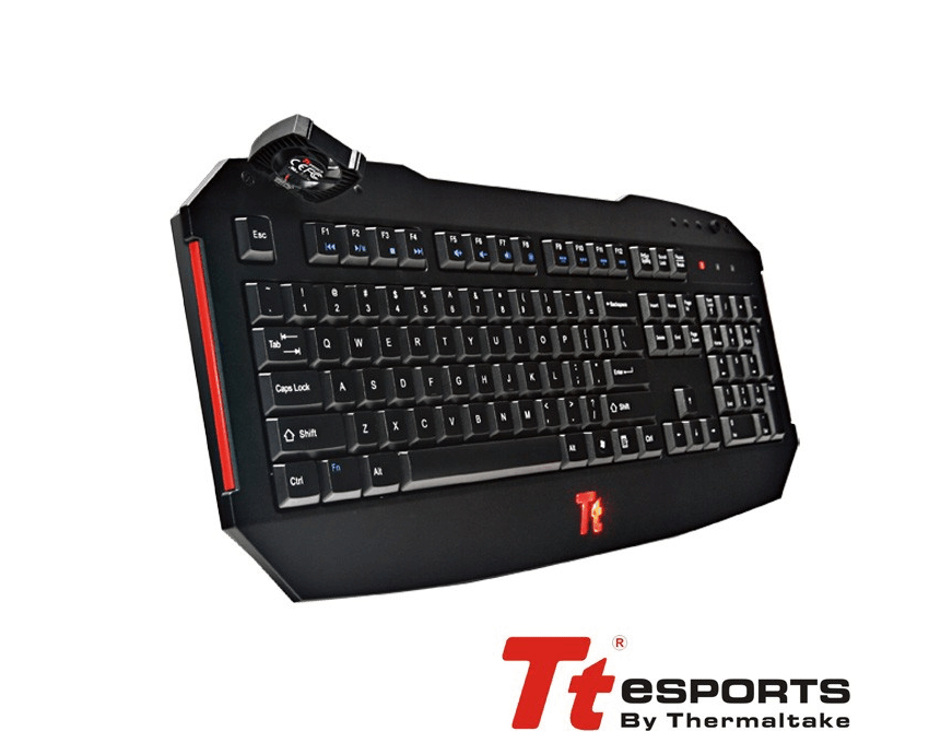 Teclado gaming Tt eSPORTS Challenger con FAN imagen 2