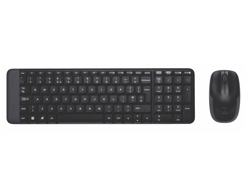 Teclado y Raton Logitech Wireless MK220 Portugues imagen 2