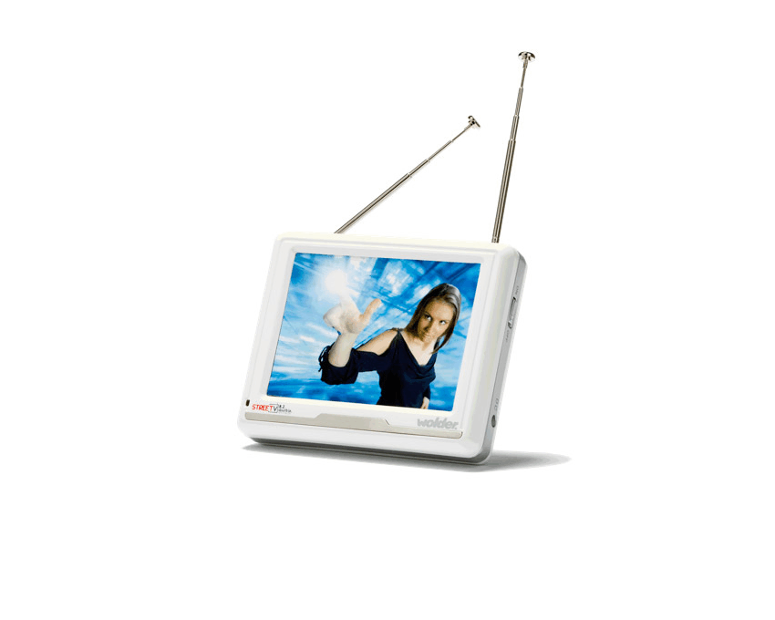 Televisor Wolder Tactil TFT-LCD 3.5" 2 Sintonizadores Lector MicroSD