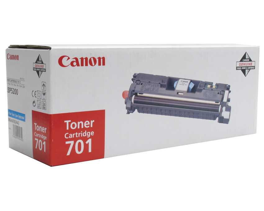 Toner Canon 701 Cyan