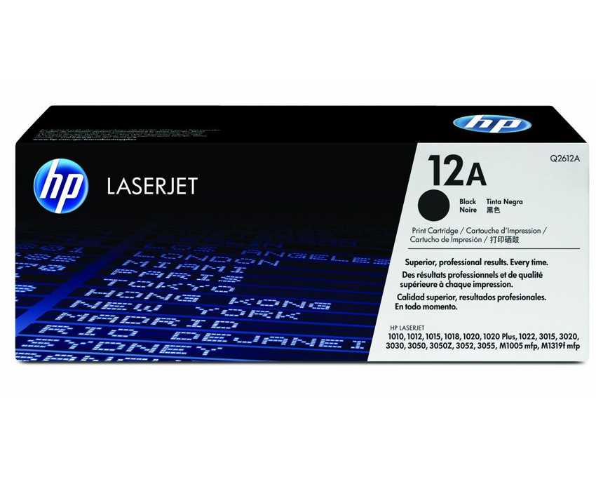 Toner HP 12A Negro