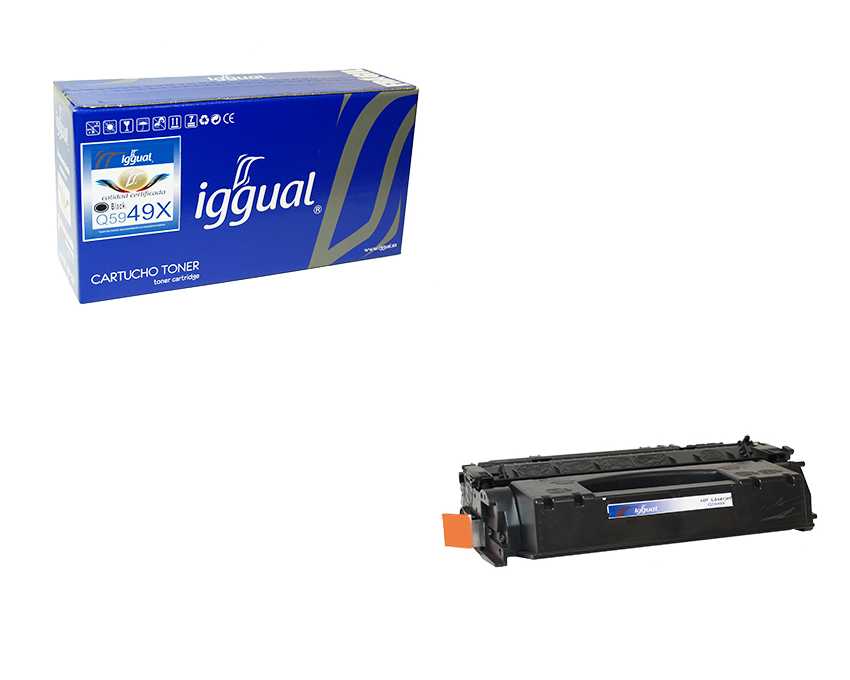 Toner Reciclado IGGUAL HP Q5949X Negro