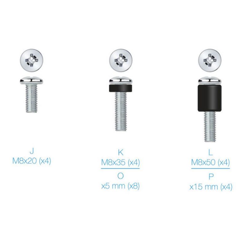 Tooq SSK4820 Kit de Tornillos para Soportes TV imagen 4