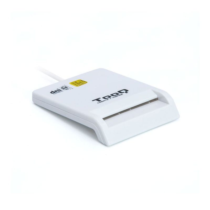 Tooq TQR-210W Lector de Tarjetas y DNIe Externo USB Blanca