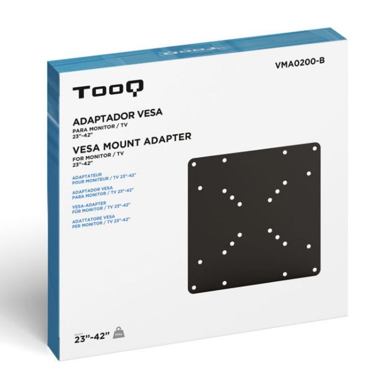 Tooq VMA0200-B Adaptador VESA 200x200 200x100 100x200 imagen 5