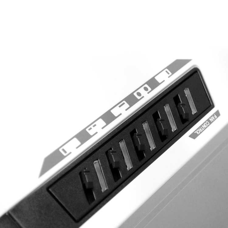 Torre ATX NZXT Phantom Blanca LED azul imagen 5