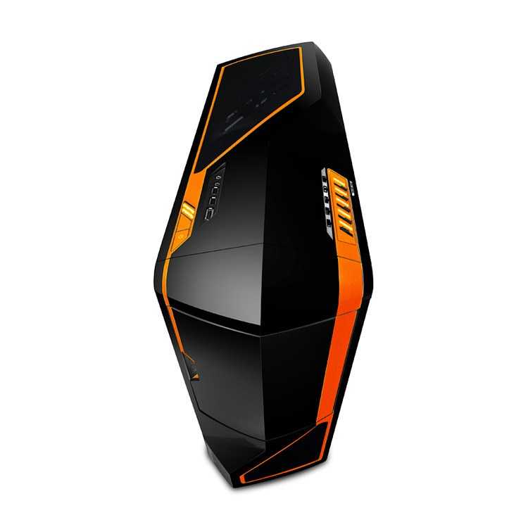Torre ATX NZXT Phantom Ed. Especial Negra-Naranja