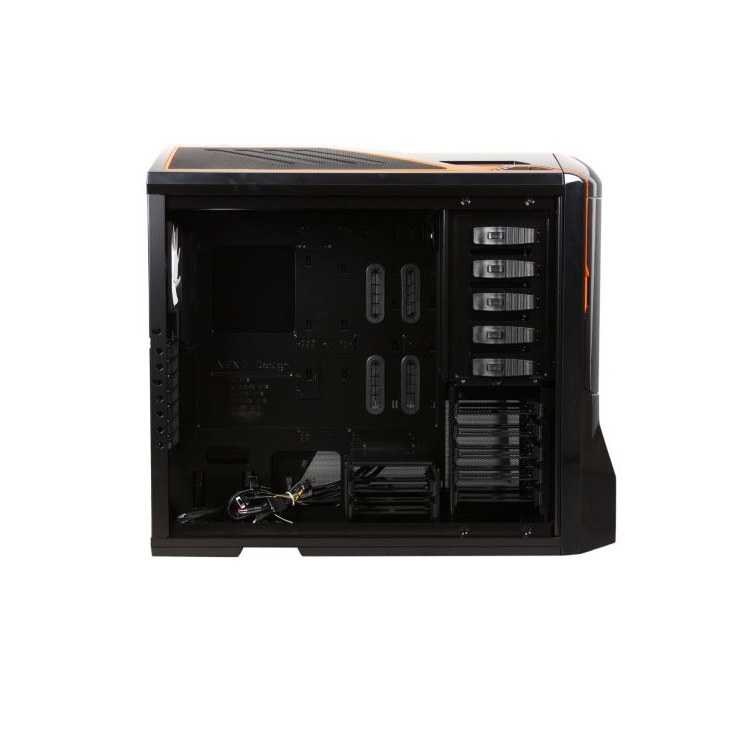 Torre ATX NZXT Phantom Ed. Especial Negra-Naranja imagen 4