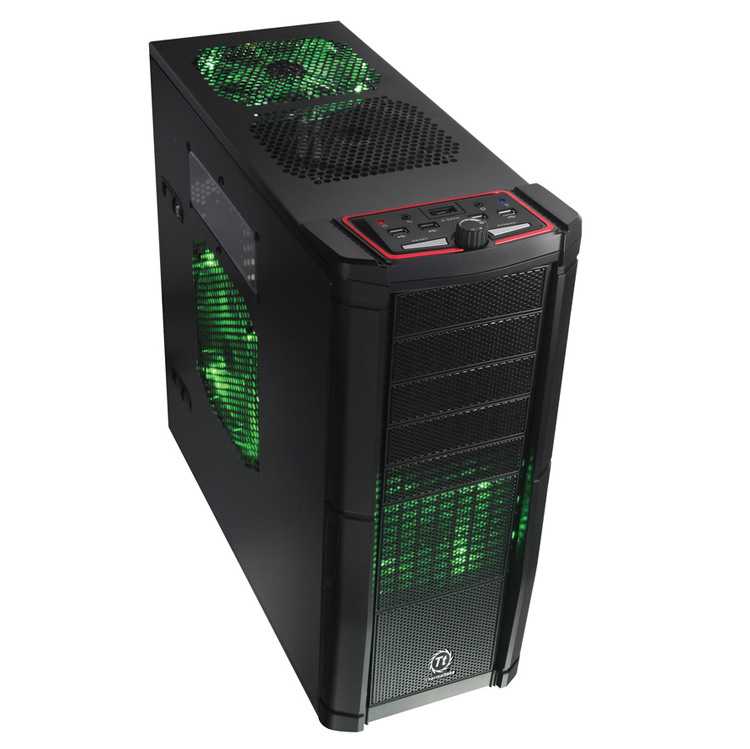 Torre ATX THERMALTAKE Element V Black Edition imagen 2