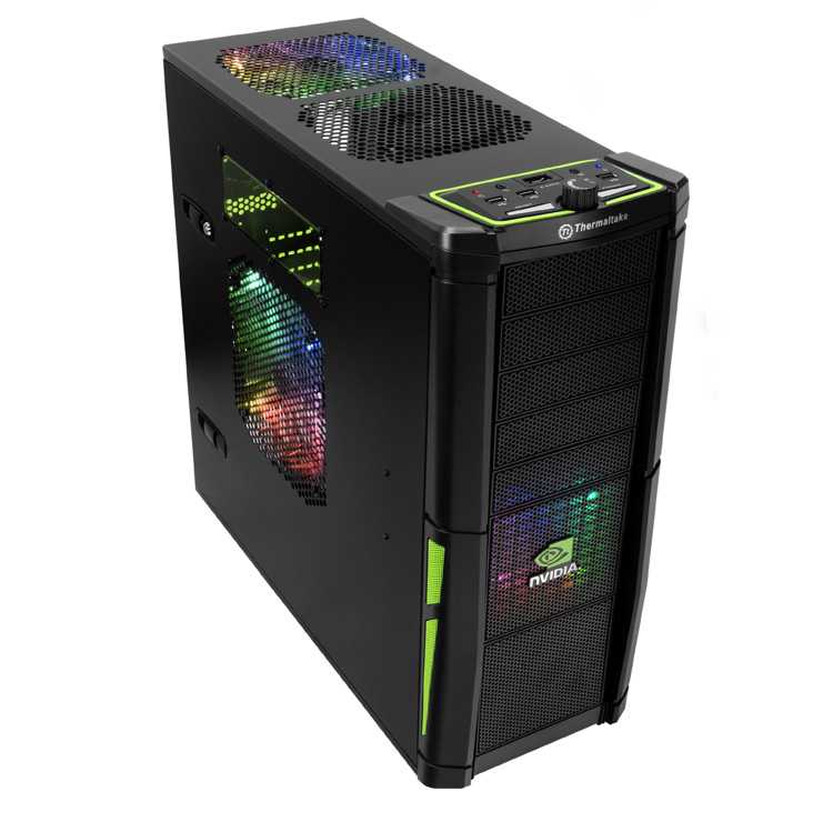 Torre ATX THERMALTAKE Element V nVIDIA Edition imagen 3