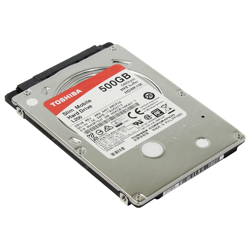 Toshiba 500GB 2.5" Slim L200 imagen 2