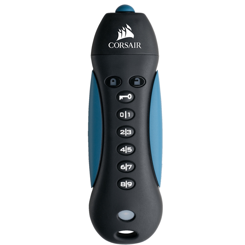 USB CORSAIR FLASH PADLOCK 3 64GB SECURE USB 3.0 FLASH DRIVE WITH KEYPAD imagen 2