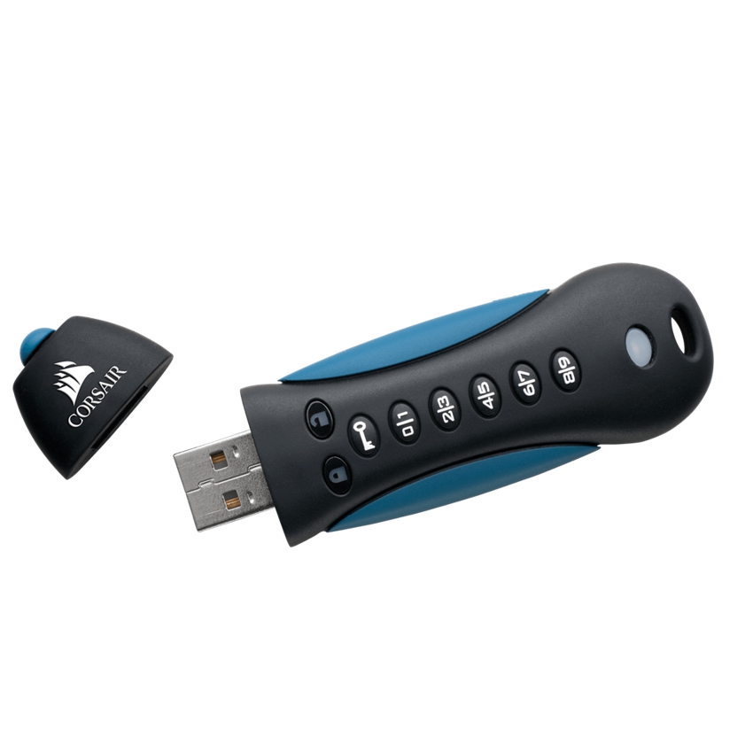 USB CORSAIR FLASH PADLOCK 3 64GB SECURE USB 3.0 FLASH DRIVE WITH KEYPAD imagen 4