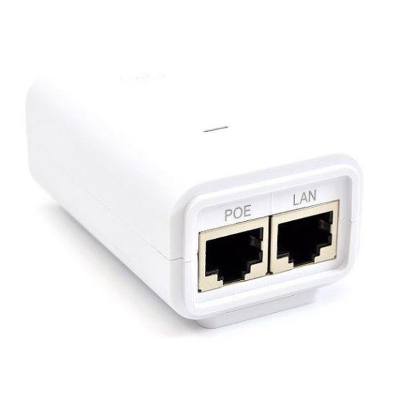 Ubiquiti POE-24-24W-G-WH Inyector PoE 24v 24W 10/100/1000 Blanco