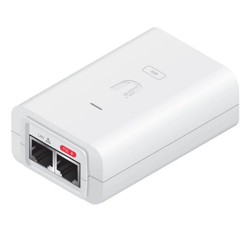 Ubiquiti POE-24-24W-WH Inyector PoE 24v 24W 10/100 Blanco