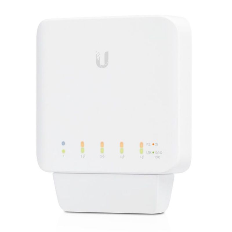 Ubiquiti USW-Flex Switch 5 Puertos GigaLan Poe Exterior e Interior