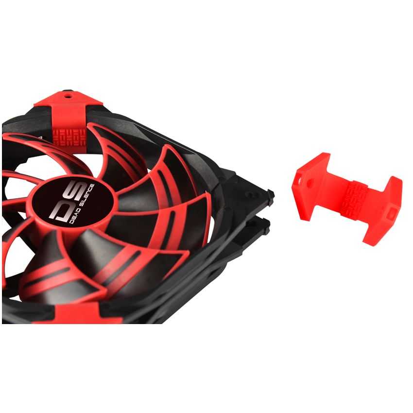 Ventilador Aerocool DS FAN 14CM para cajas DSCUBE Rojo imagen 5