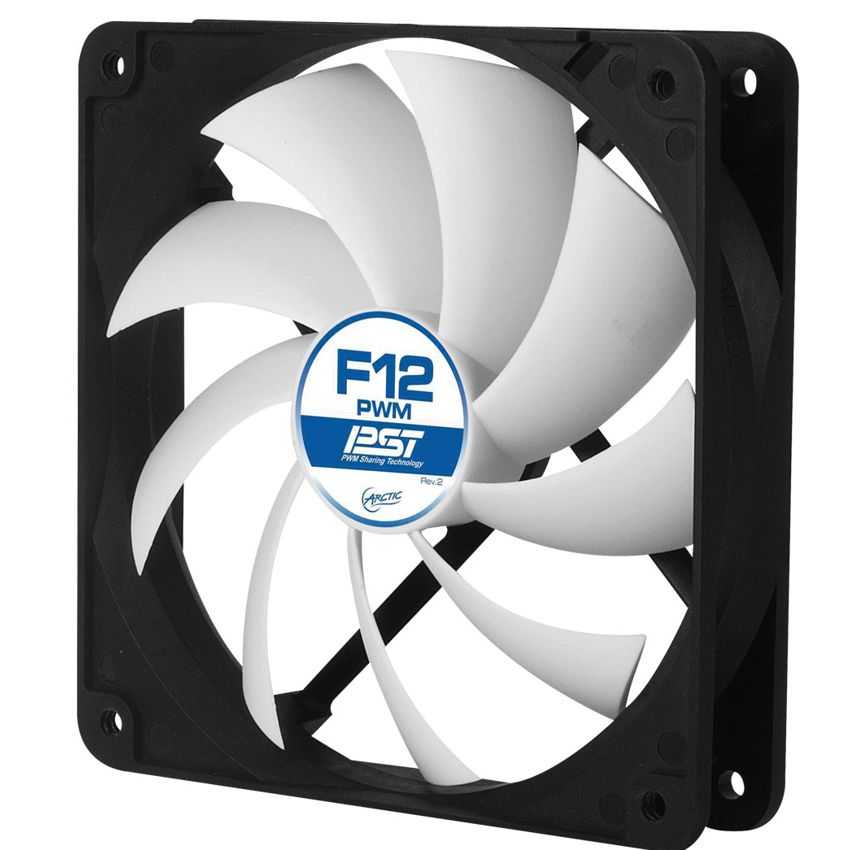 Ventilador Caja Arctic F12 PWM PST 120mm 0.3 Sone imagen 2