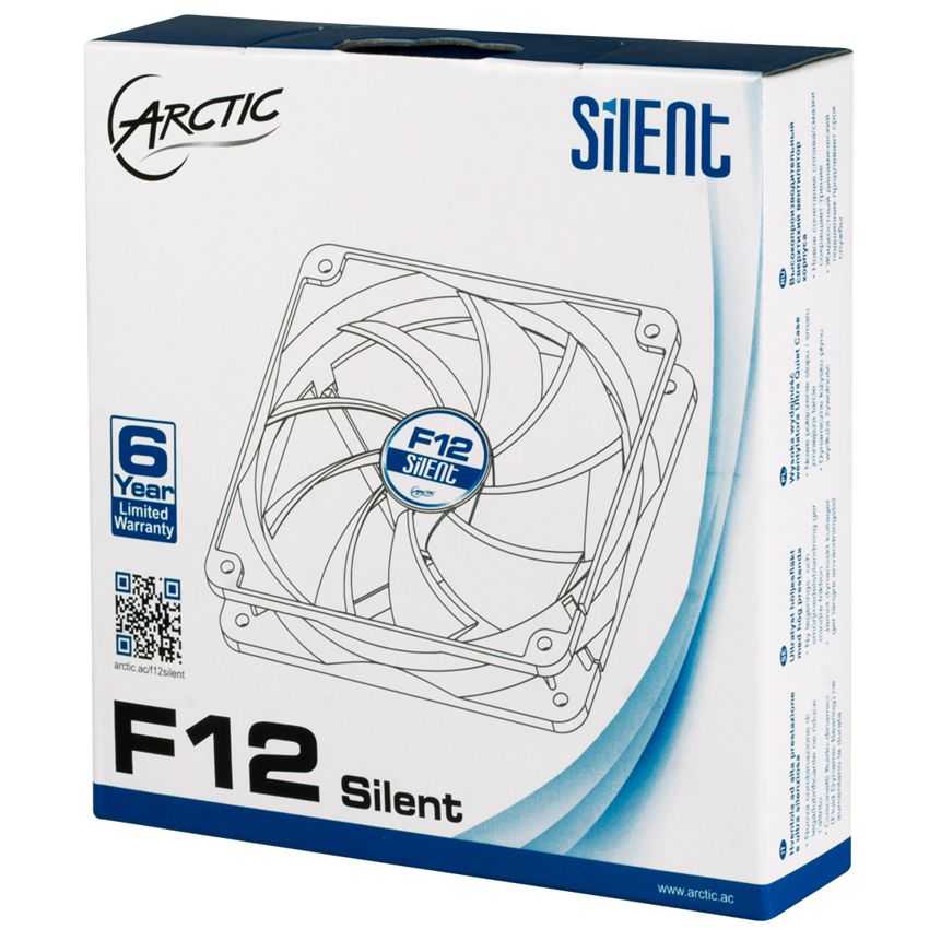 Ventilador Caja Arctic F12 Silent imagen 3