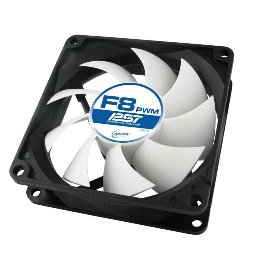 Ventilador Caja Arctic F8 PWM PST 80mm 0.3 Sone imagen 3