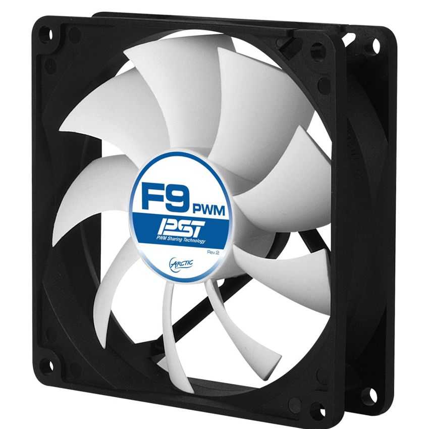 Ventilador Caja Arctic F9 PWM PST 90mm 0.4 Sone imagen 2