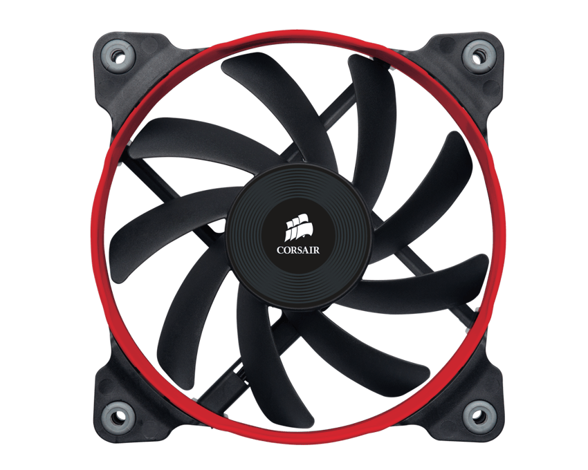 Ventilador Caja Corsair AF120 Low noise high airflow fan 120x25 3pin Dual Pack  imagen 2