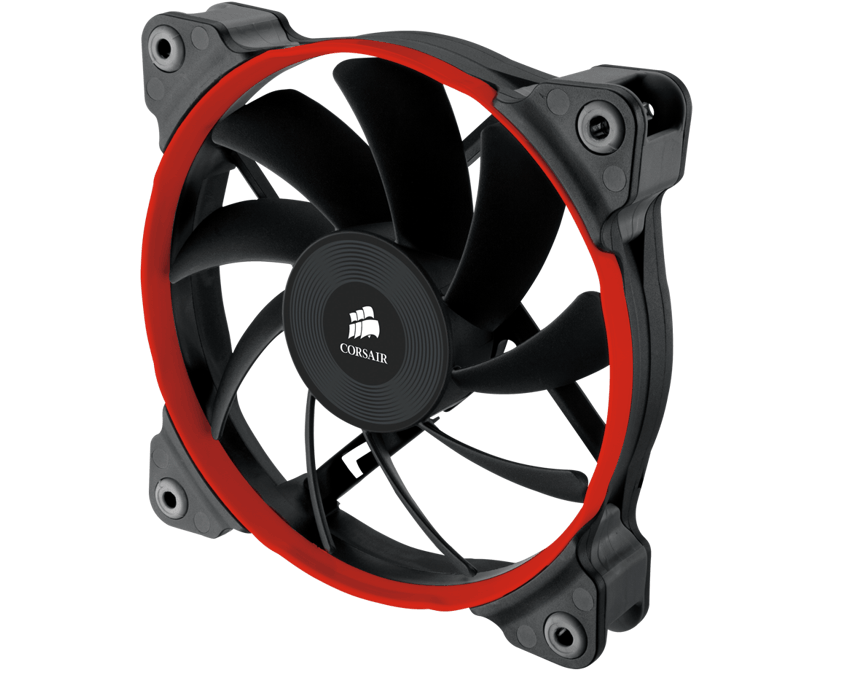 Ventilador Caja Corsair AF120 Low noise high airflow fan 120x25 3pin Dual Pack  imagen 3