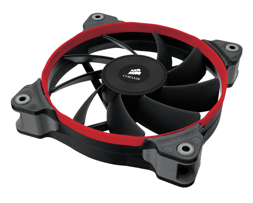 Ventilador Caja Corsair AF120 Low noise high airflow fan 120x25 3pin Dual Pack  imagen 5