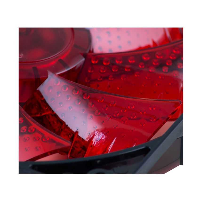 Ventilador Caja NOX COOL FAN 12cm 19dba Rojo imagen 5