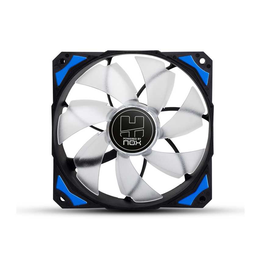 Ventilador Caja NOX HUMMER 12cm Led Azul imagen 3