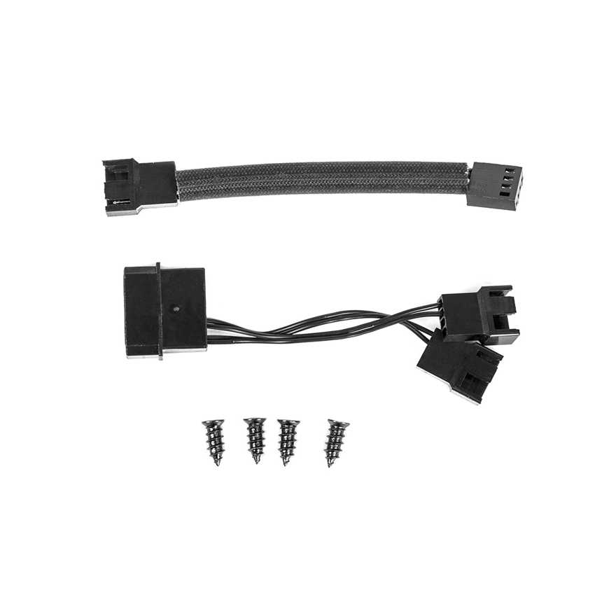 Ventilador Caja NOX HUMMER 12cm Led Rojo imagen 4