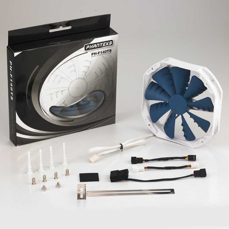 Ventilador Caja PHANTEKS TS 140mm Azul 19dBA imagen 4