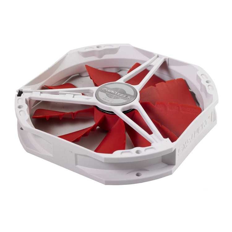 Ventilador Caja PHANTEKS TS 140mm Rojo 19dBA