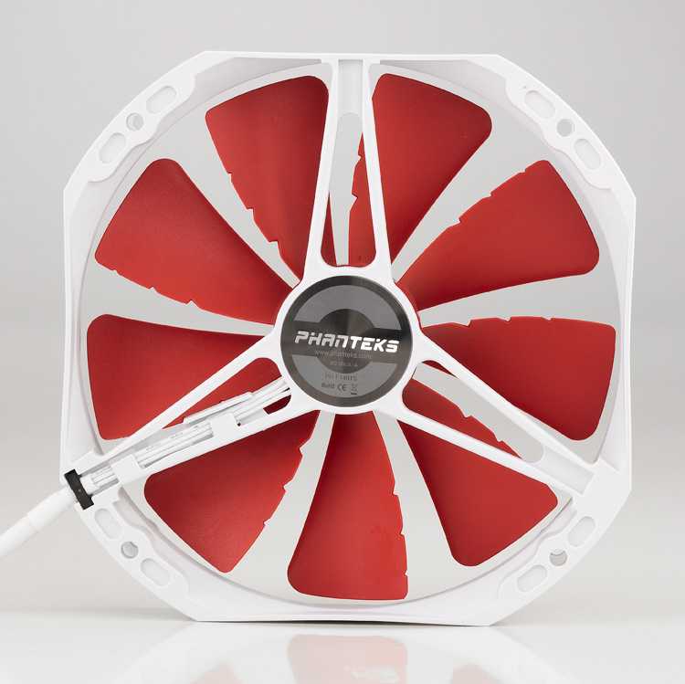 Ventilador Caja PHANTEKS TS 140mm Rojo 19dBA imagen 2