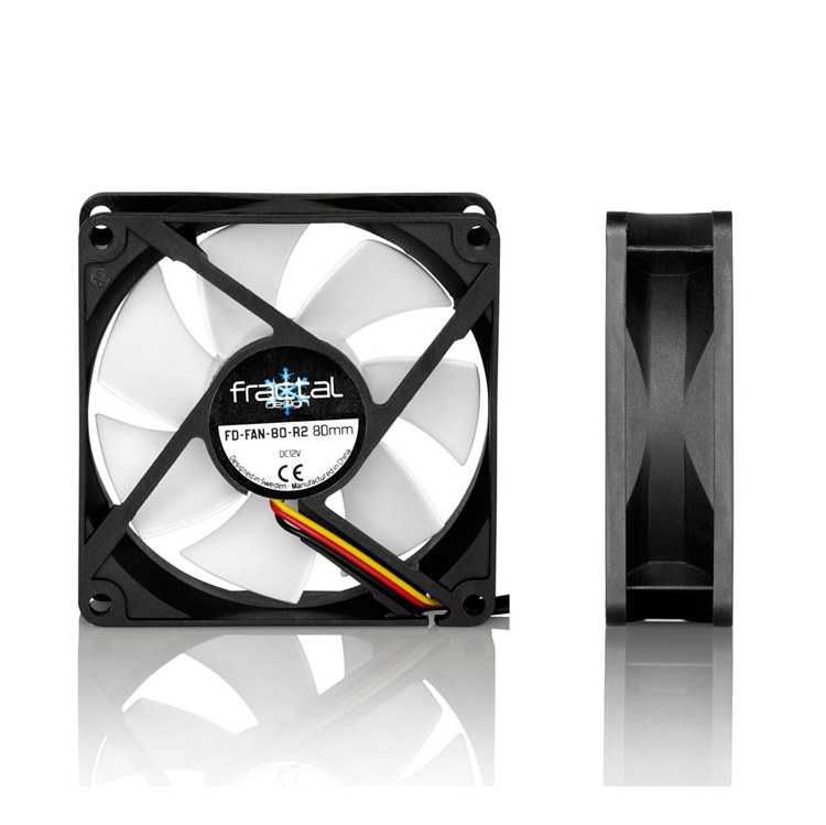 Ventilador FRACTAL DESIGN Silent Series R2 80mm