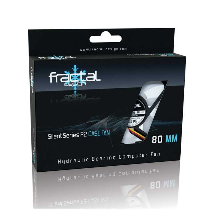 Ventilador FRACTAL DESIGN Silent Series R2 80mm imagen 3