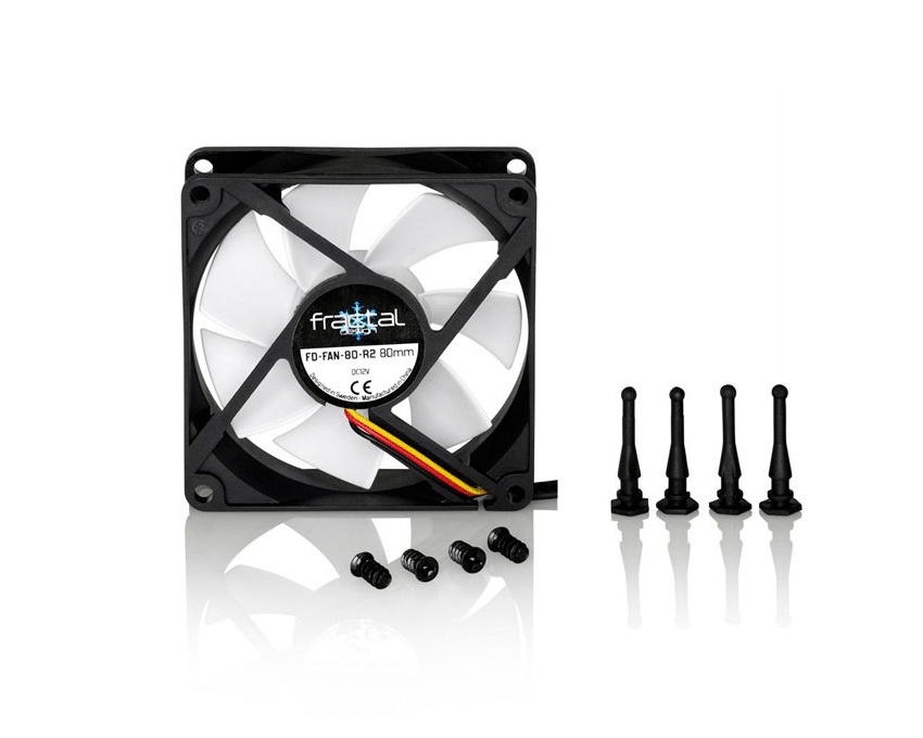 Ventilador FRACTAL DESIGN Silent Series R2 80mm imagen 4